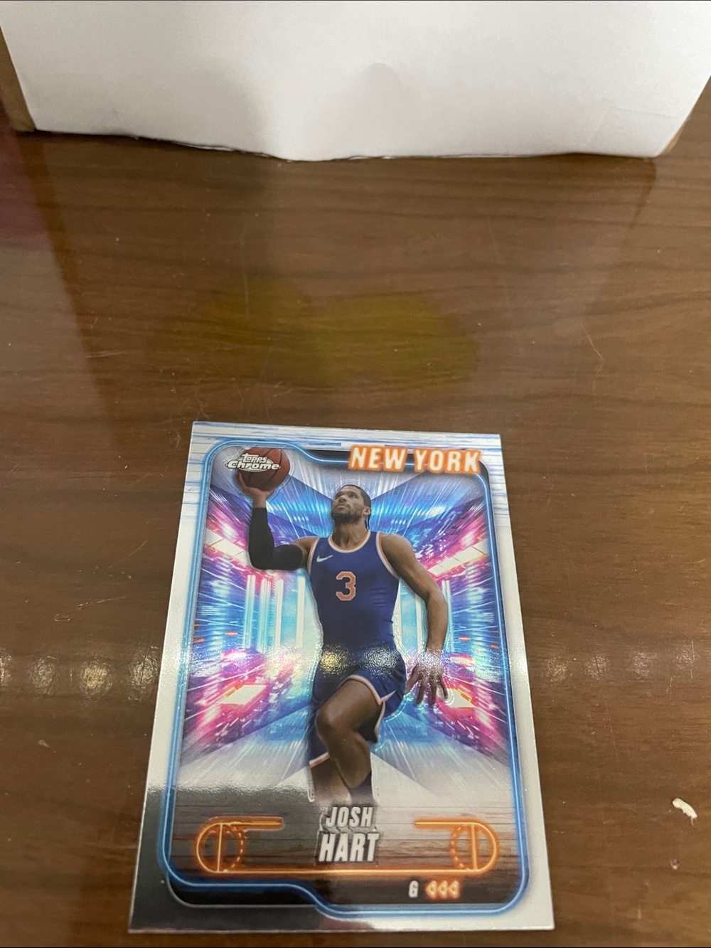 Topps Josh Hart New York Blue Basketball Card